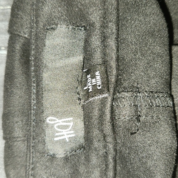 HQP black stretch moto jeggings - Picture 10 of 11